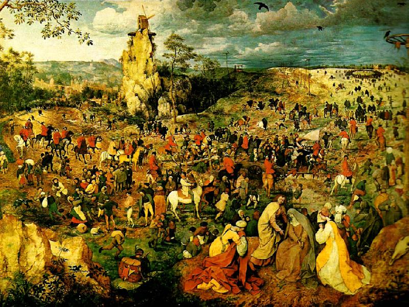Pieter Bruegel vagen till golgata china oil painting image
